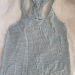 Lululemon Swift tech Racerback Tank Top  Light Blue Women's